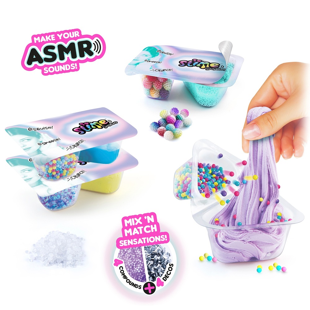 So Slime Sensations Satisfying Compound Kit 4 Pack Assortment