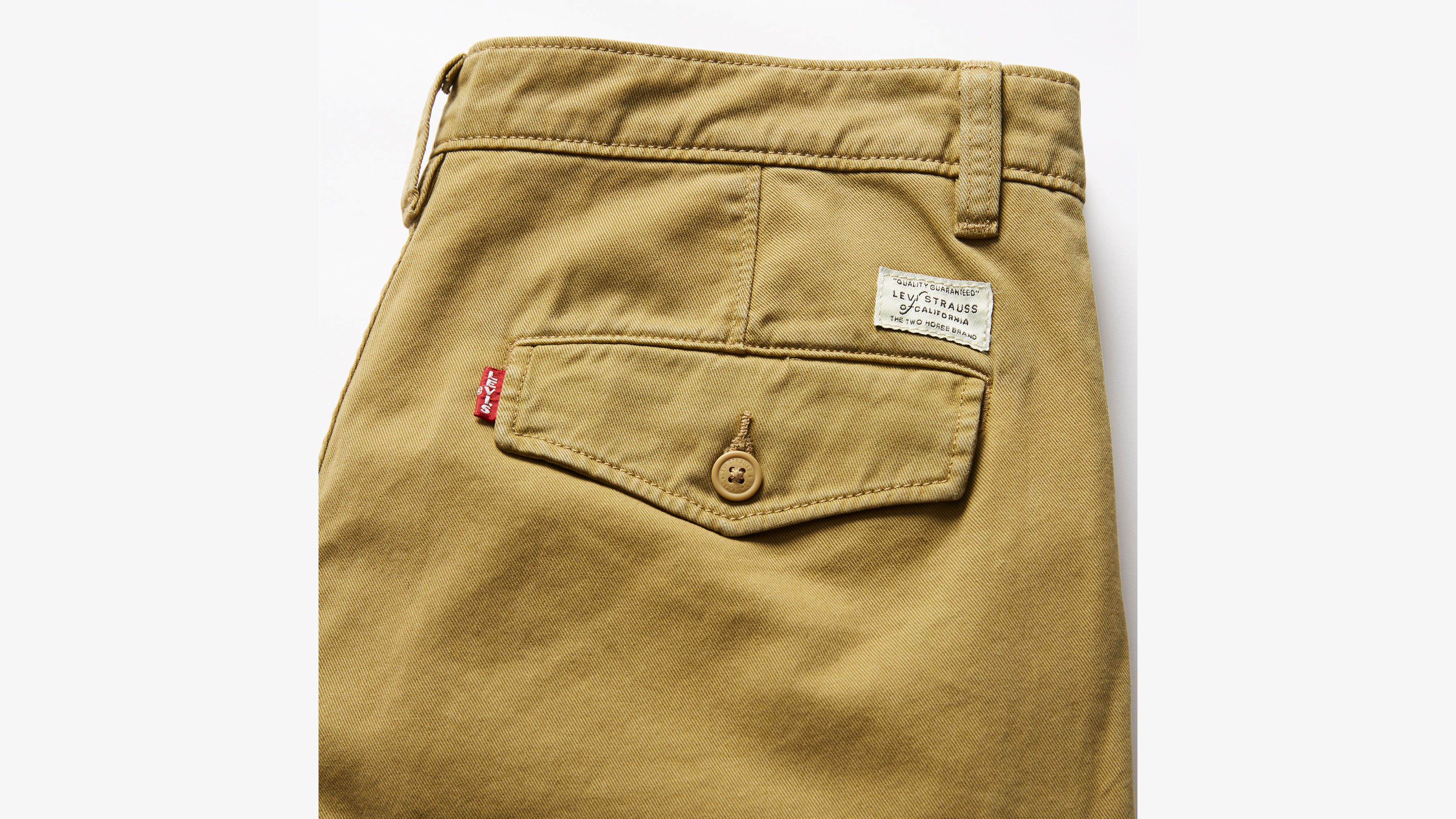 Pantalon XX Chino Authentic Straight - British Khaki Soft Garment Dye - Beige