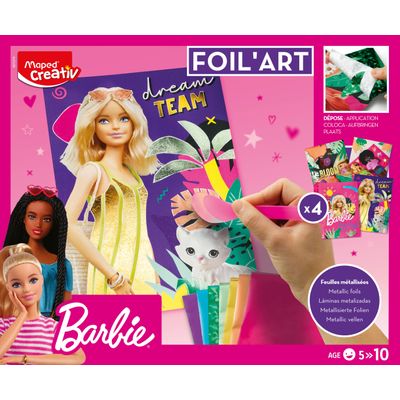 Maped Creativ Licence Barbie - Foil Art