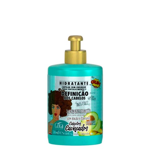 Gota Dourada Fortalecimento Cacheados Creme Pentear 320ml