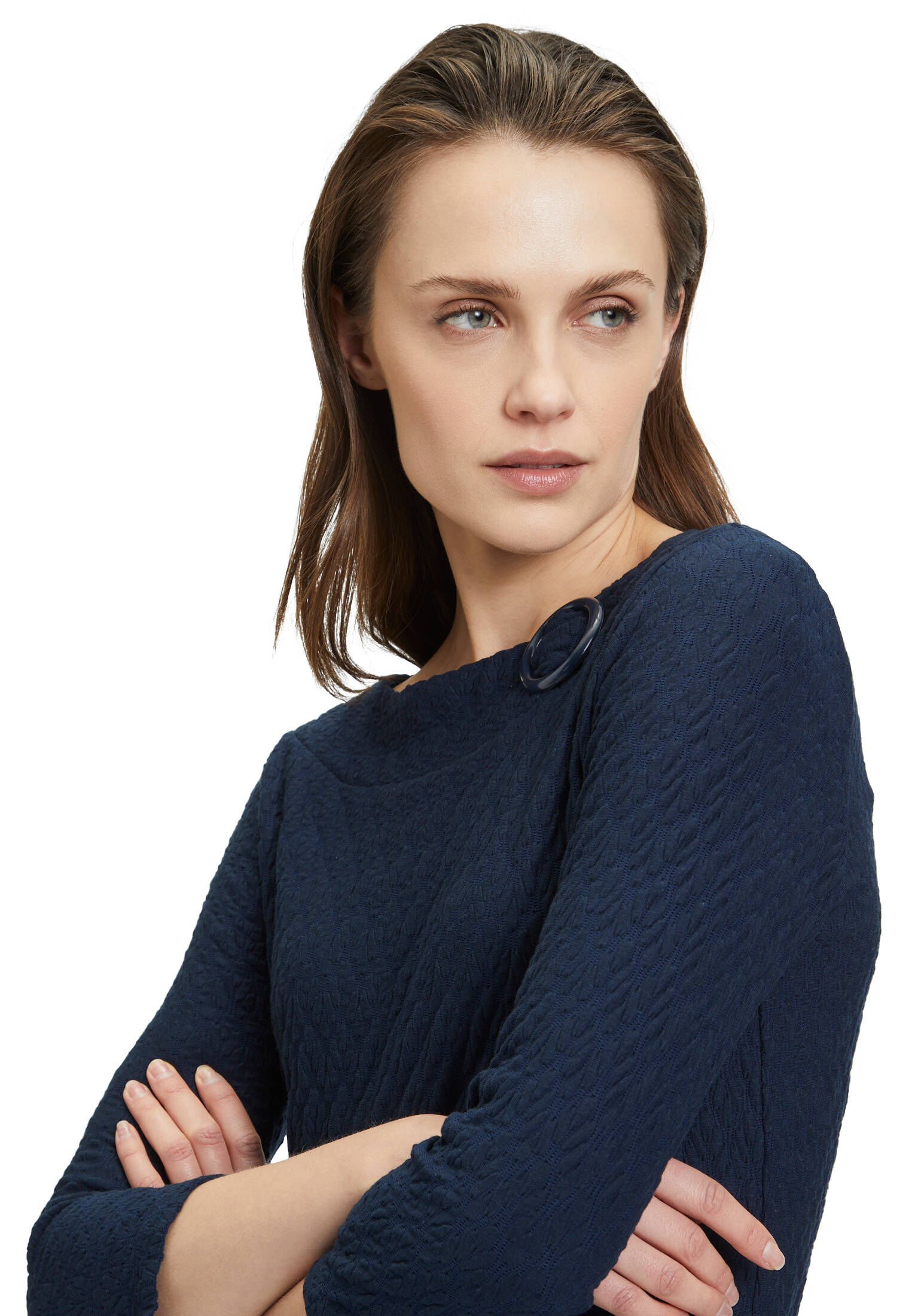 Betty Barclay| Damen Strukturshirt mit Schnalle