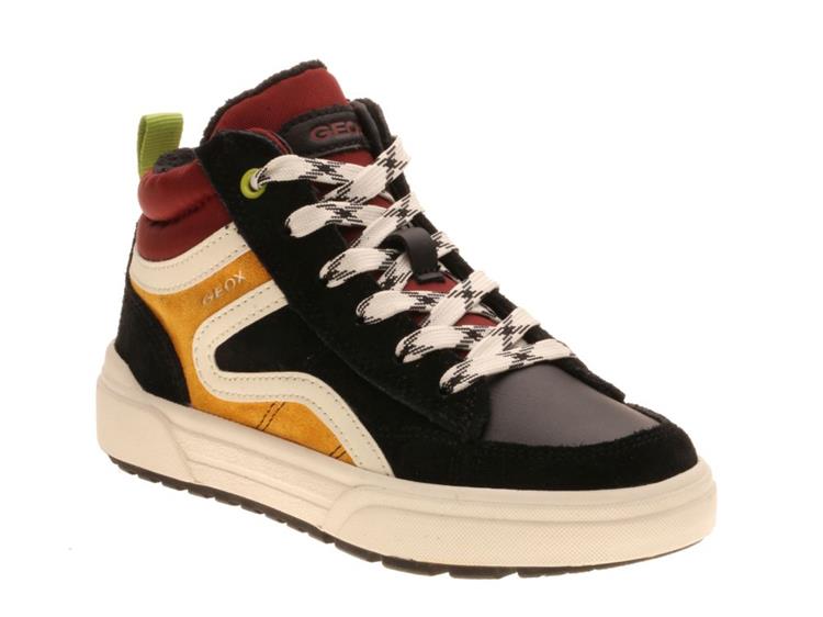 Geox J36HAA-022FU black/yellow
