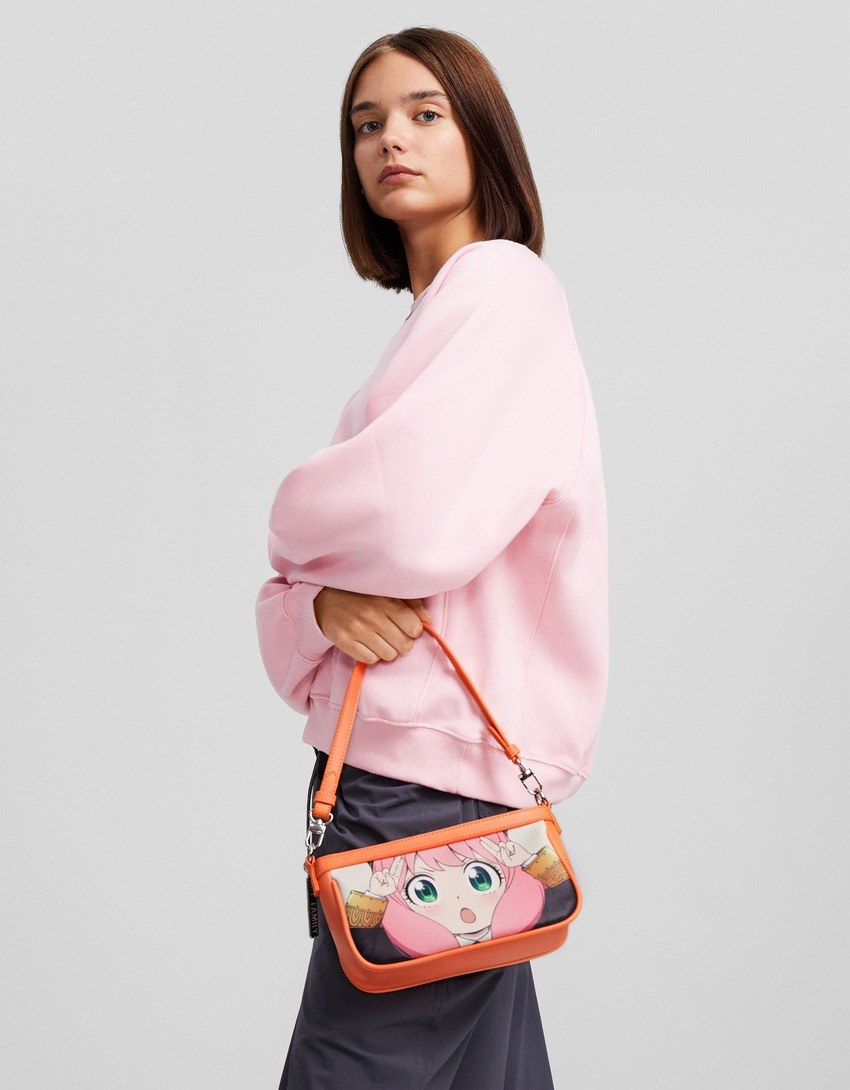 Bolsa de ombro com estampa SPY x FAMILY