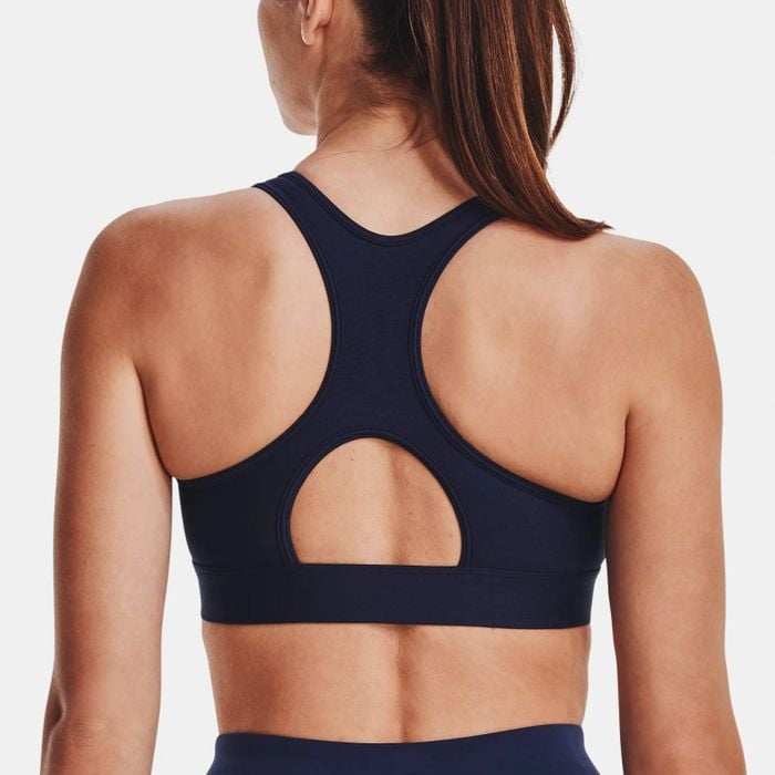 Under Armour HeatGear Mid Padless Sportbeha Dames