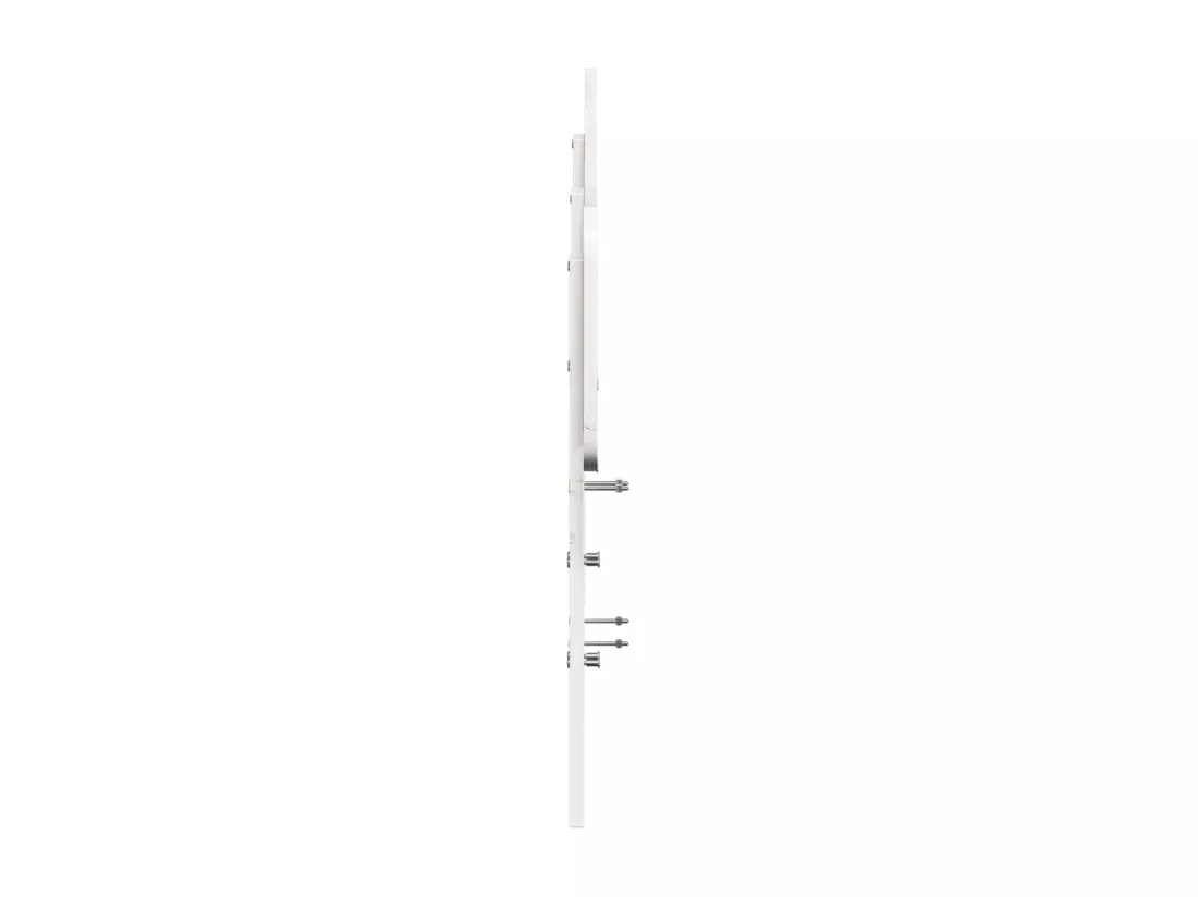 Tête de lit blanc 160 cm bois massif de pin