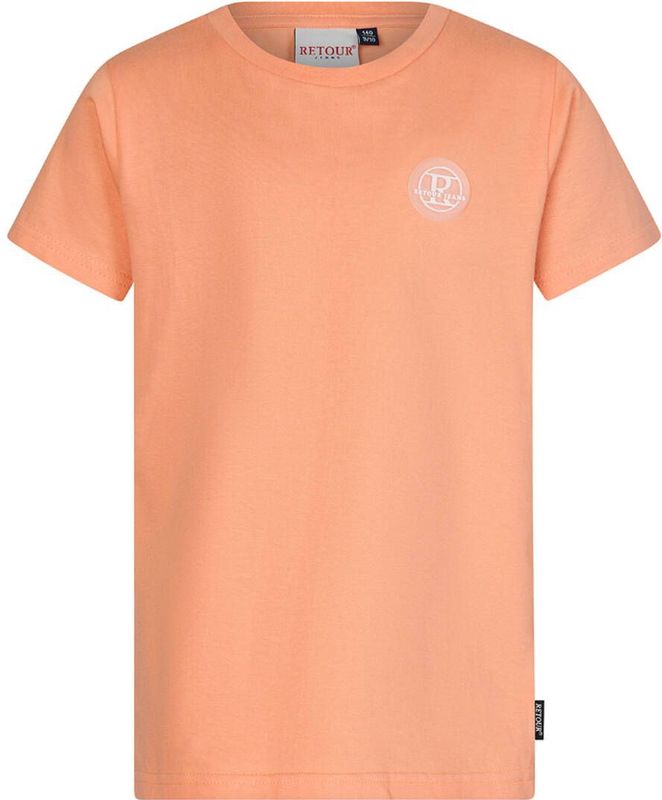 Retour Jeans - T-Shirt - Koraal - 100% Katoen