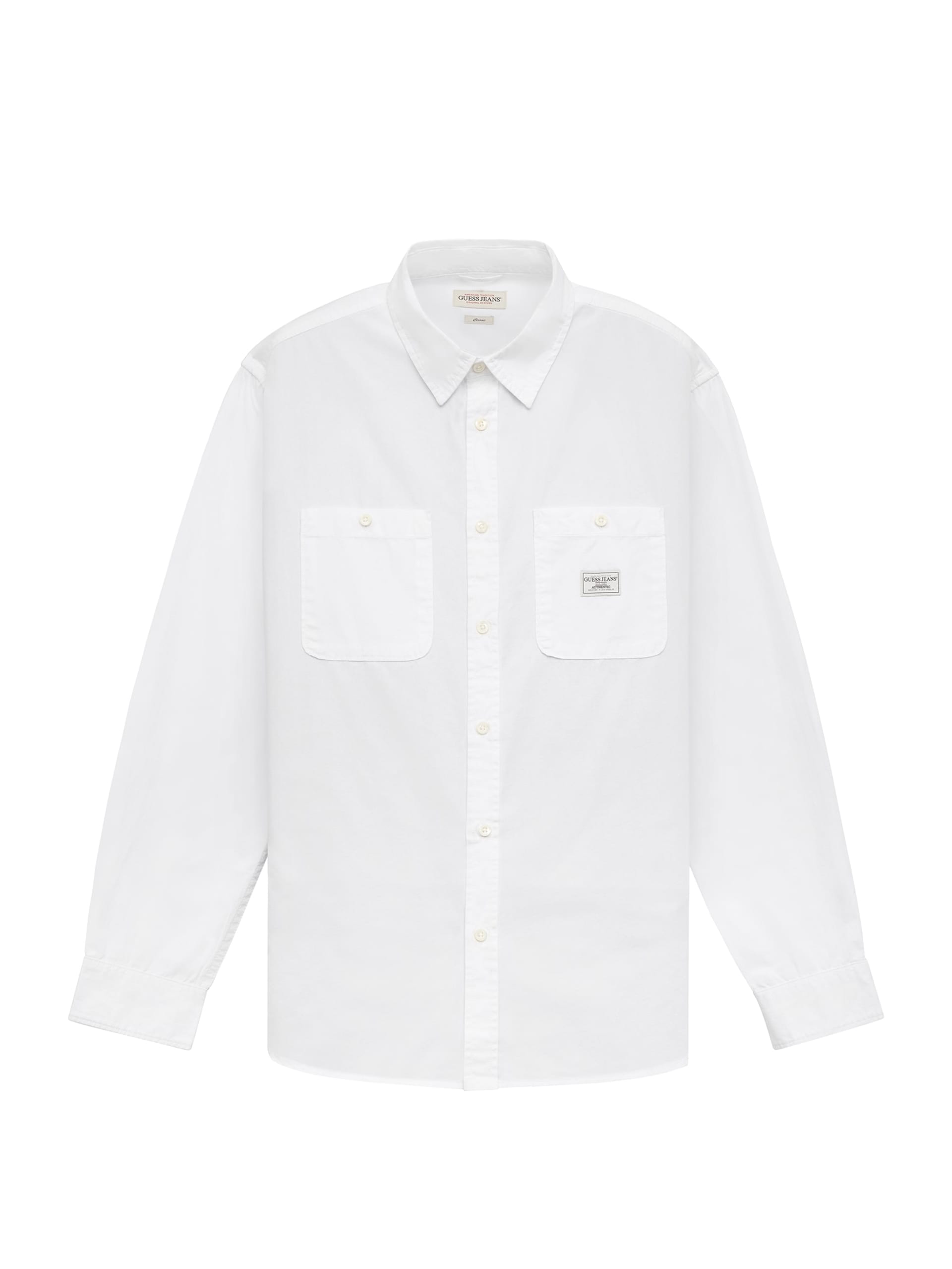 Camisa de manga comprida com bolso