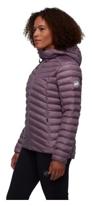 Doudoune Femme Mammut Albula In Hooded Violet