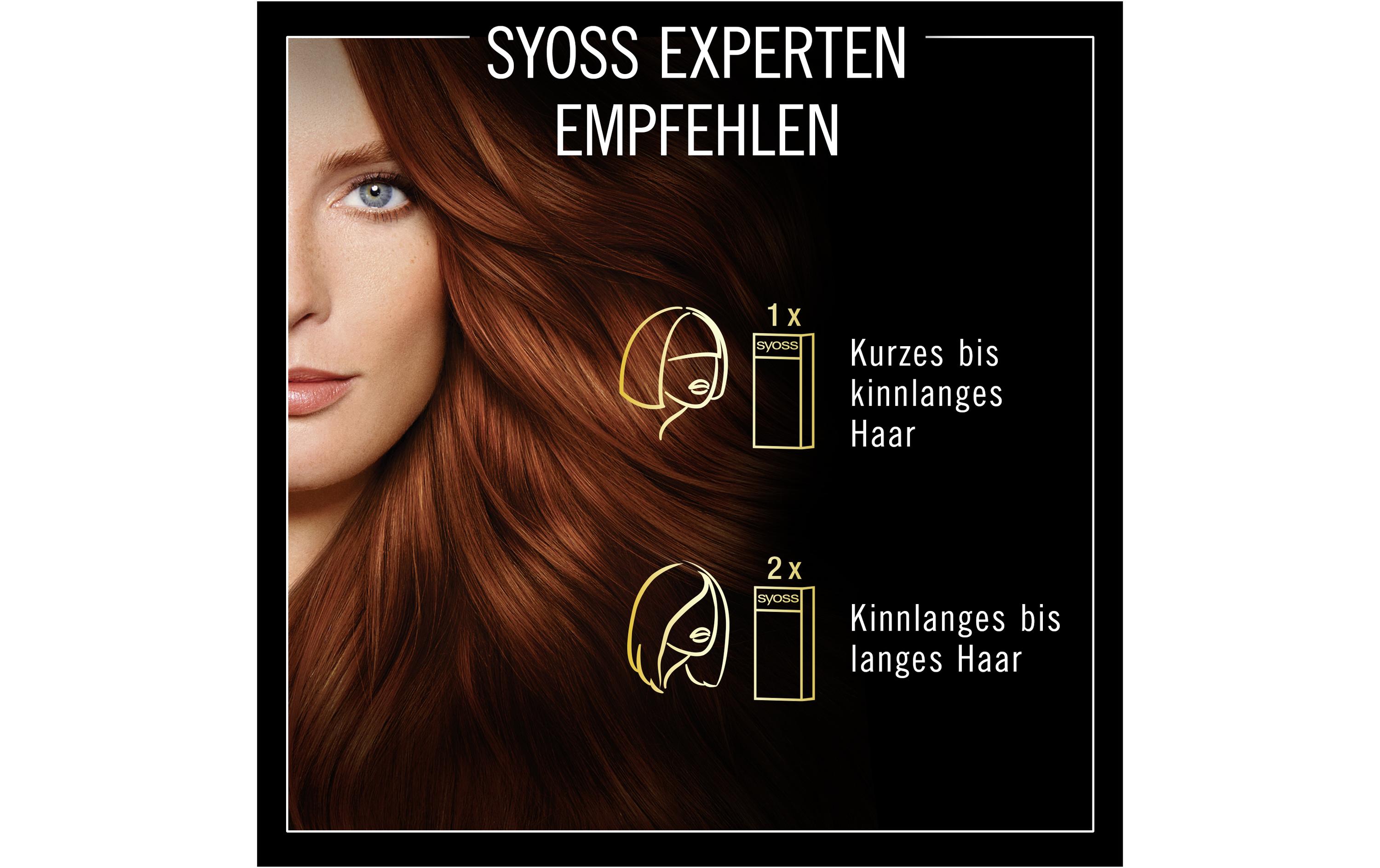 Haarcoloration Oleo Intense 5-77 Glänzendes KupferrotDauerhafte Haarfarbe mit pflegenden Ölen