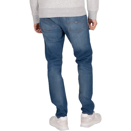 Tommy Jeans - Vaqueros Austin Slim Tapered Azul
