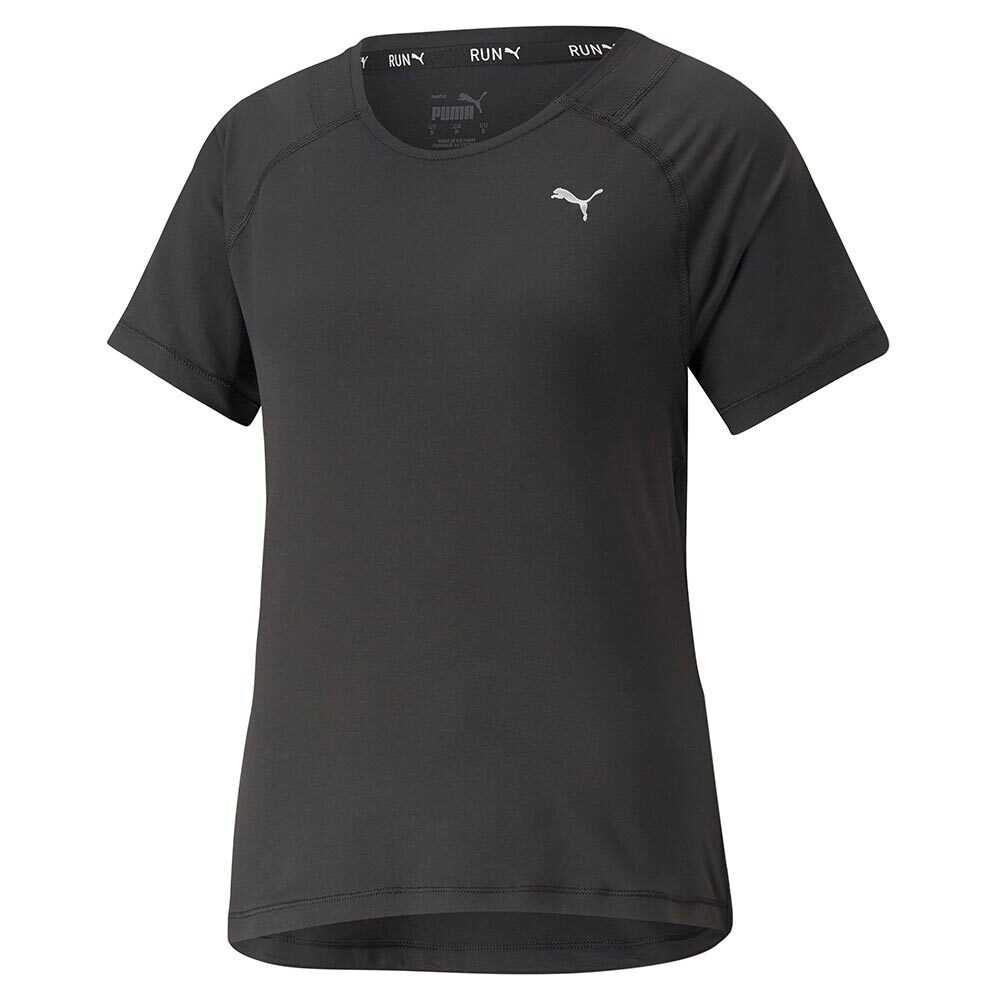 PUMA Run Cloudspun Hardloopshirt Korte Mouwen Zwart Dames