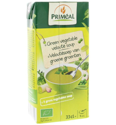 Priméal Veloute Gebonden Soepgroenegroenten Bio (330 ml)