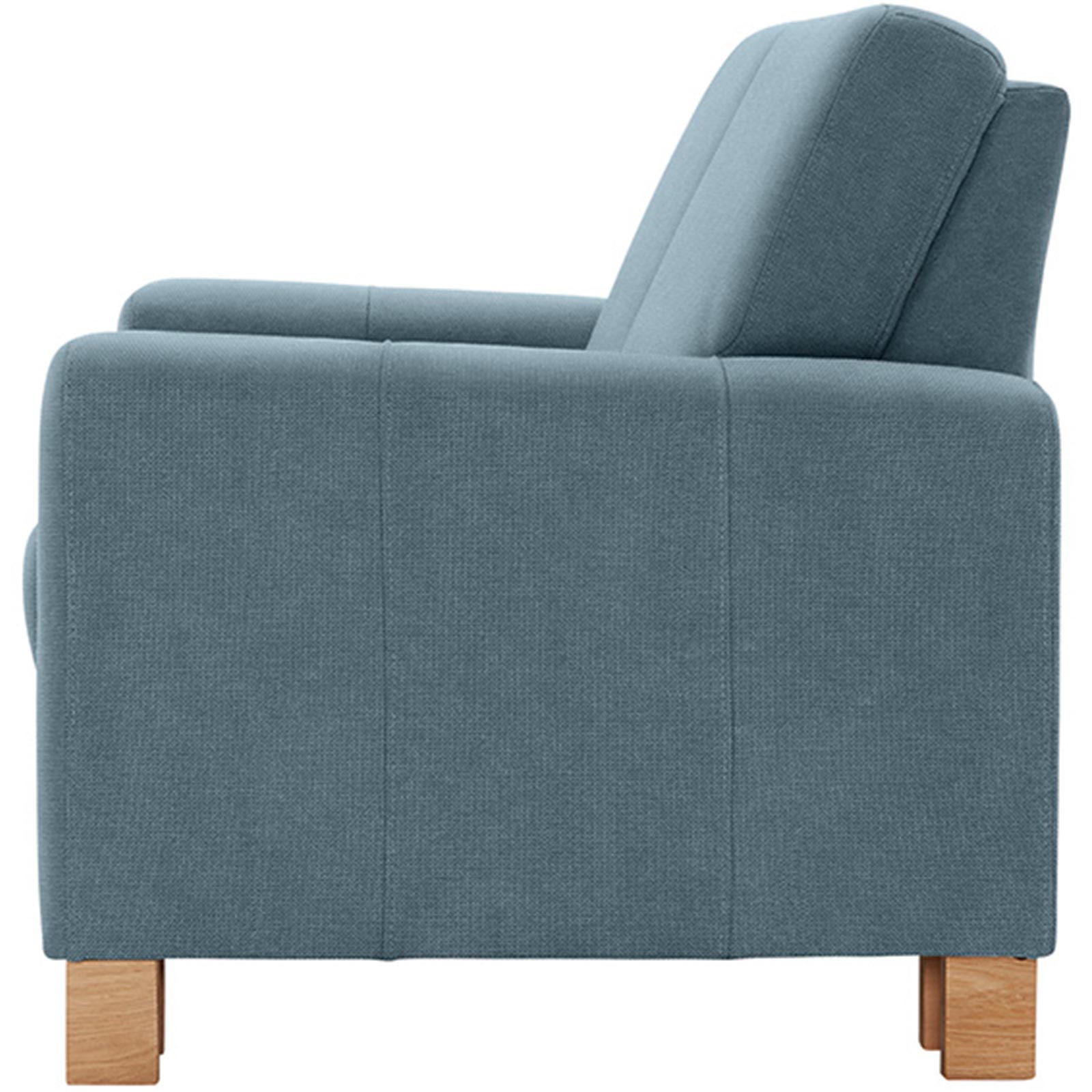 polsterpower 2-Sitzer-Sofa - Belle ice - Basismodell