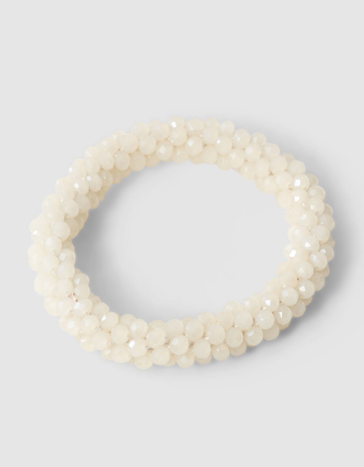 Beaded Armband Gebroken Wit