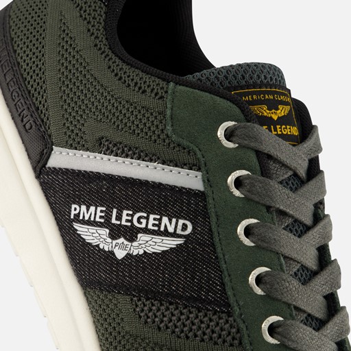 PME Legend Dornierer Sneakers groen Textiel