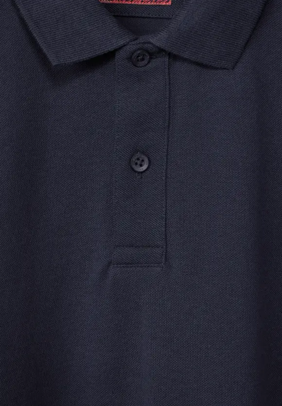 Piquée Poloshirt - eclipse blue