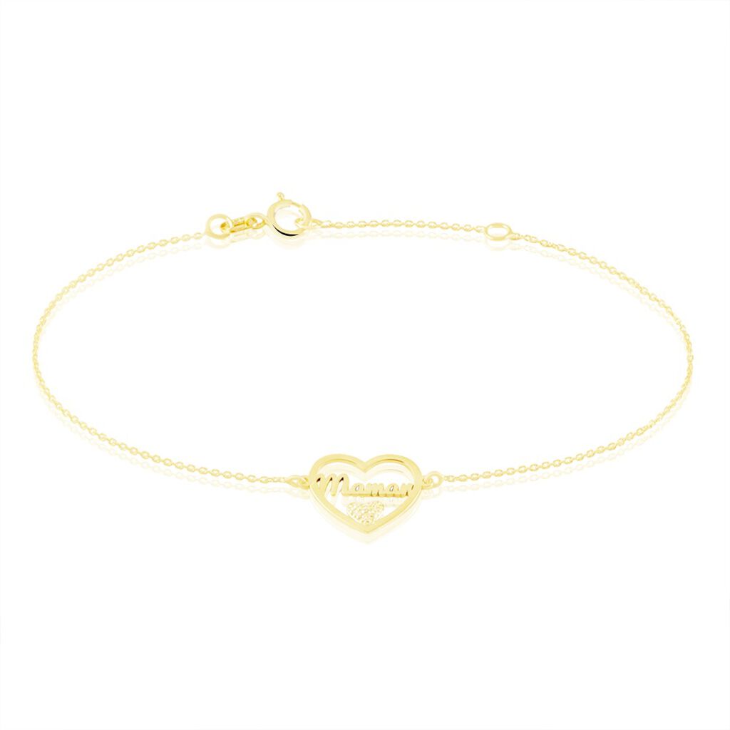 Bracelet Micarla Or Jaune Oxyde De Zirconium