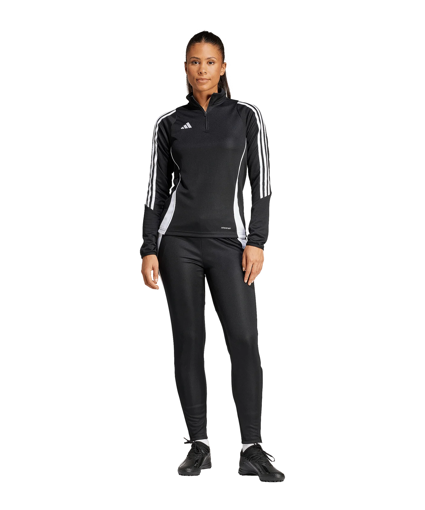 adidas Tiro 24 Trainingshose Damen Schwarz
