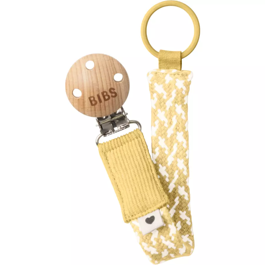 BIBS® Schnullerkette Pale ButterIvory