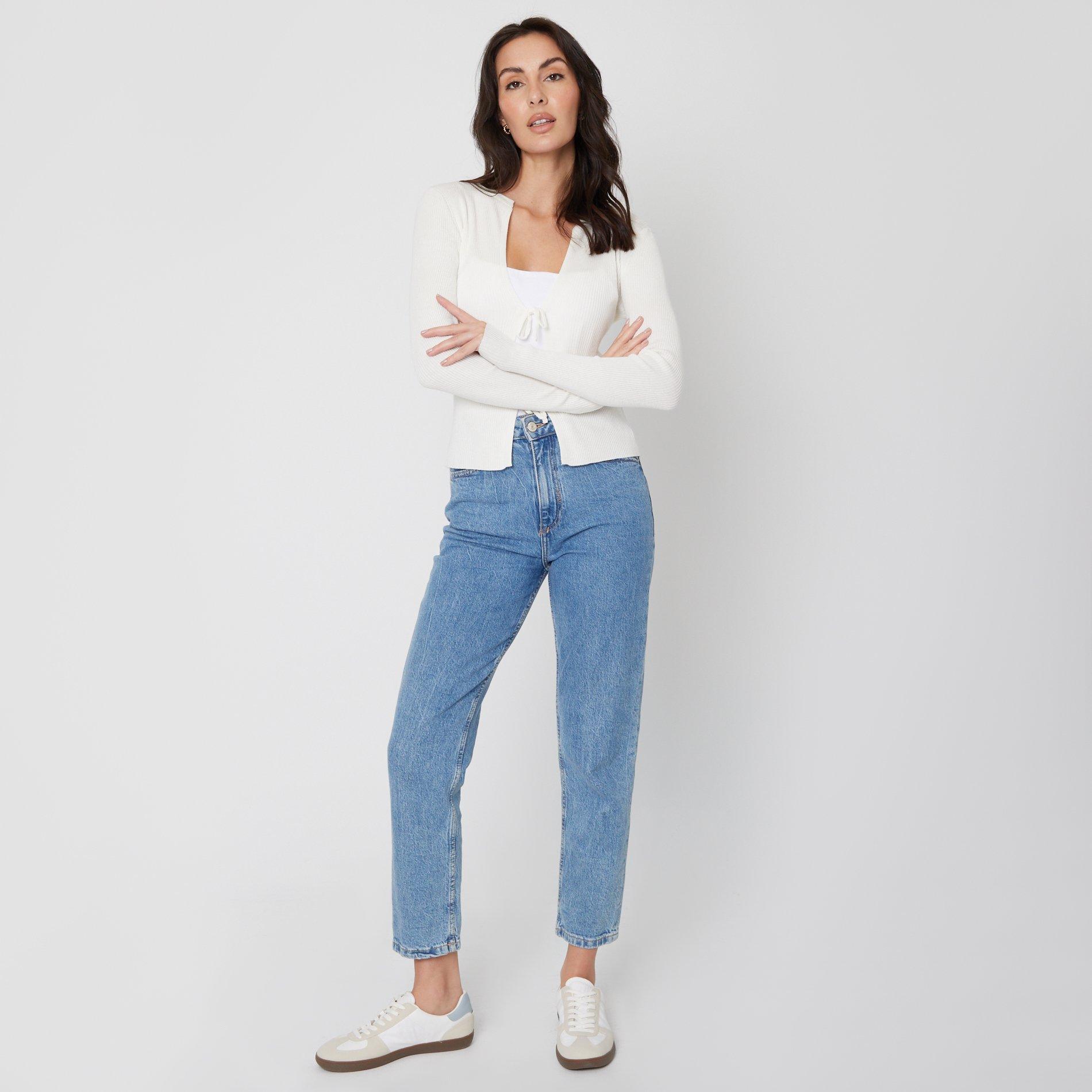 Be You Ladies Tie Front Cardigan