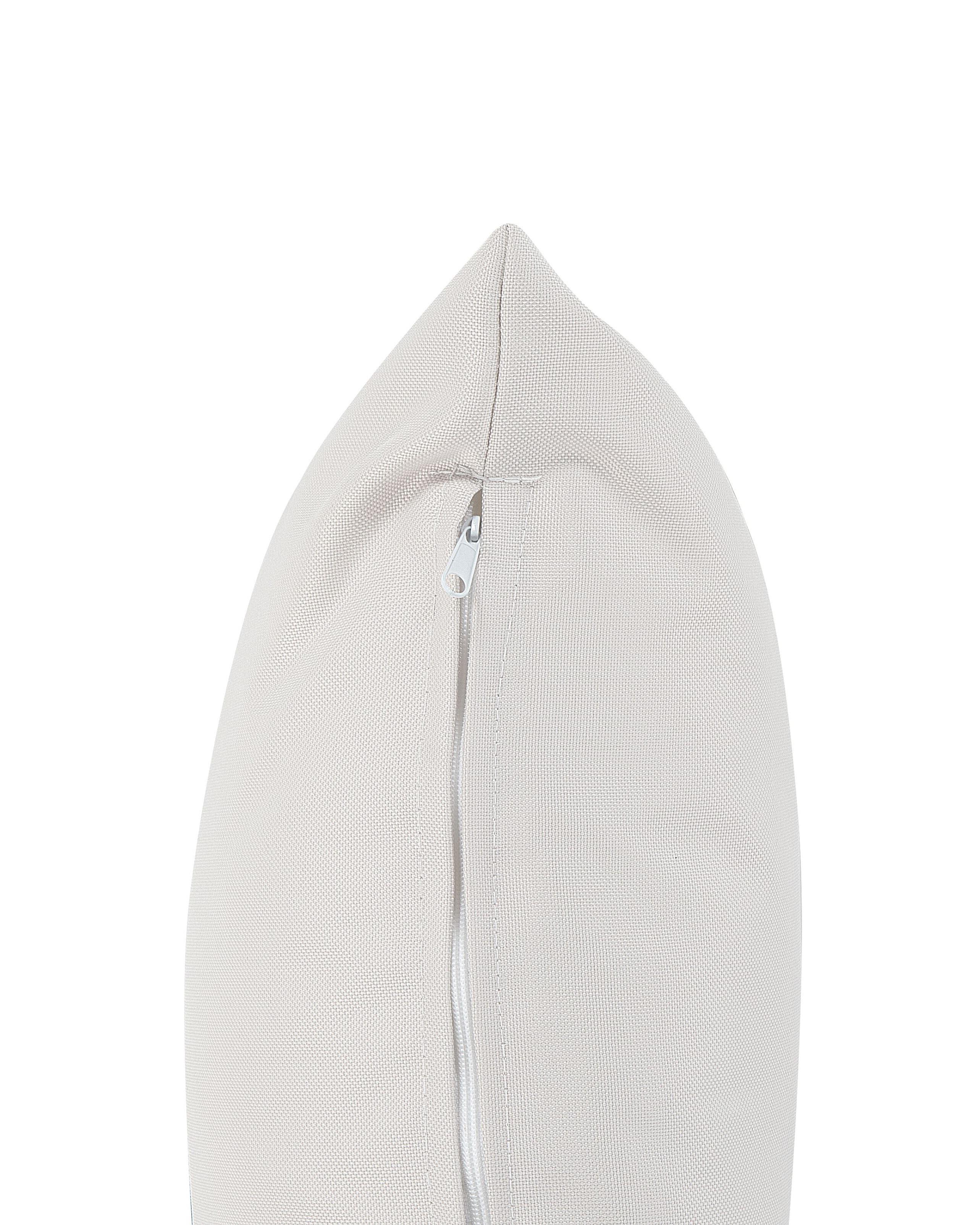 Hangstoel met standaard FANO PE rotan Wit