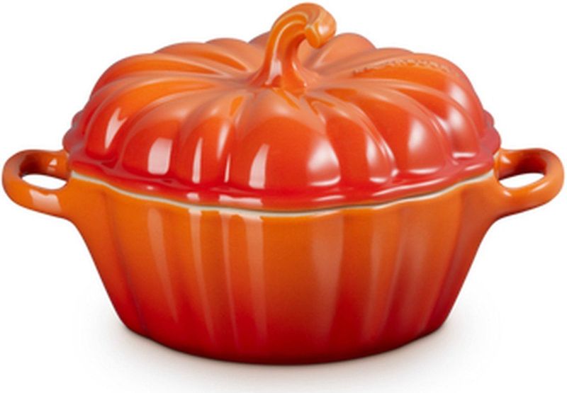 Le Creuset - Mini-braadpan - Pompoen - Oranjerood - 0,35 L