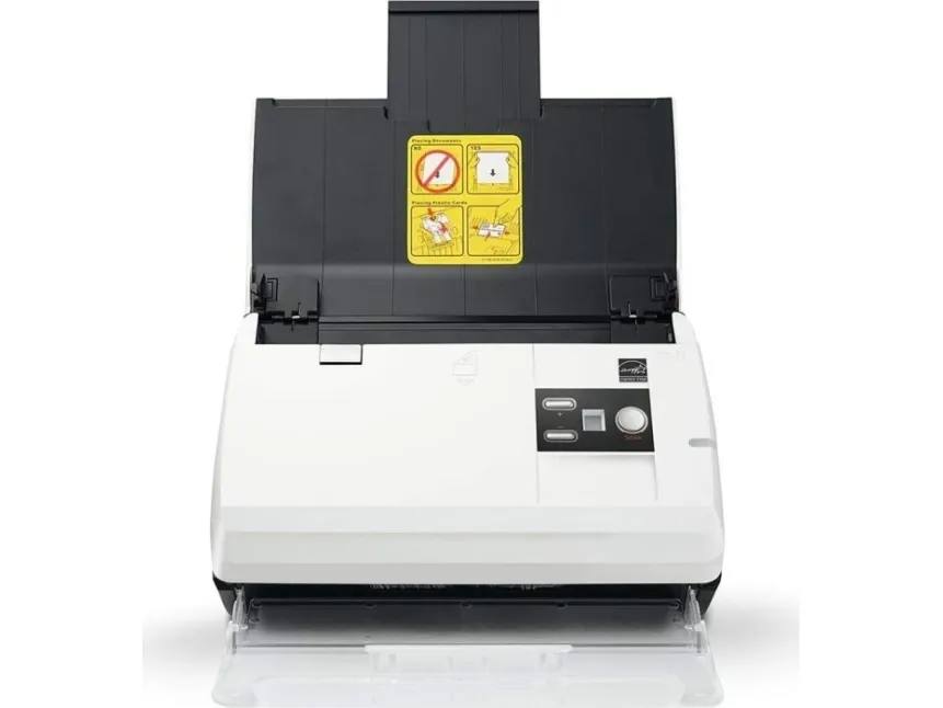 Plustek SmartOffice PN30U - Dokumentscanner - Dual CIS - Duplex - 216 x 5080 mm - 600 dpi x 600 dpi - op til 30 ppm (mono) / op til 30 ppm (farve) - ADF (50 sider) - op til 4000 scanninger pr. dag - USB 2.0, LAN