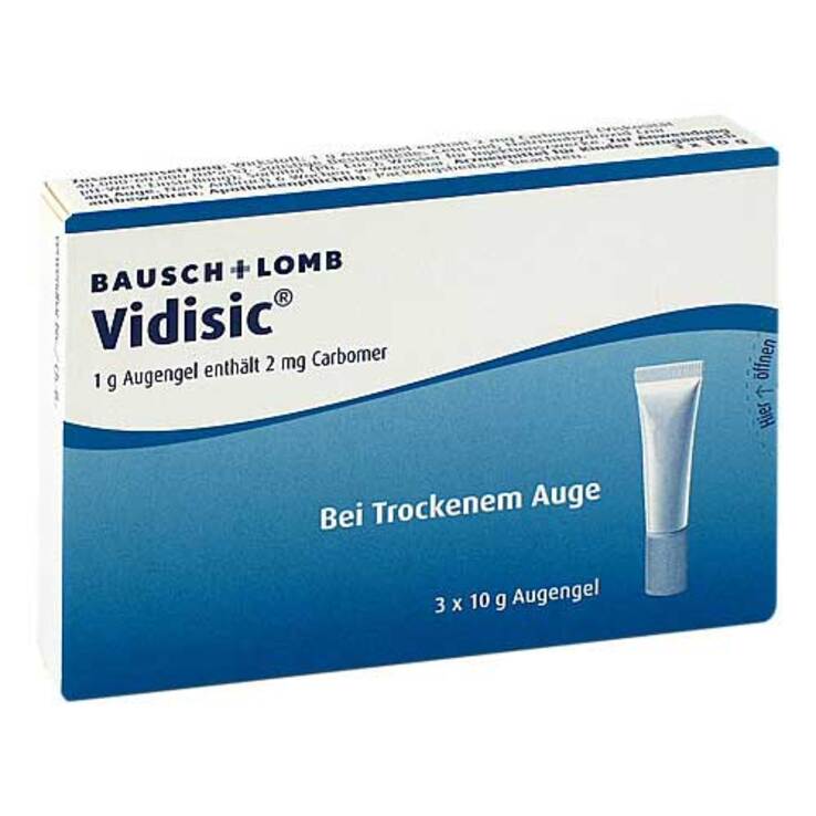 Vidisic Augengel, 3X10 g