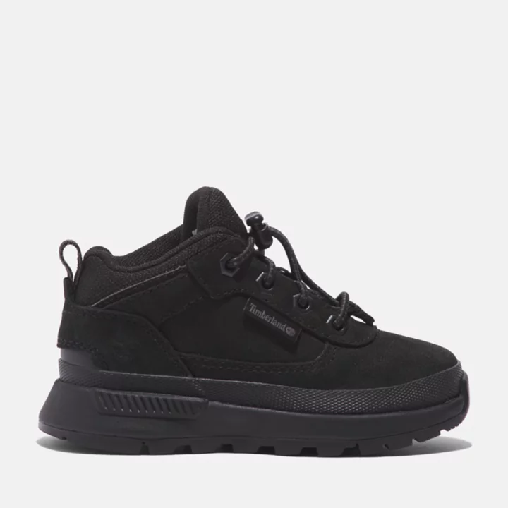 Basket en cuir Field Trekker pour tout-petit en noir