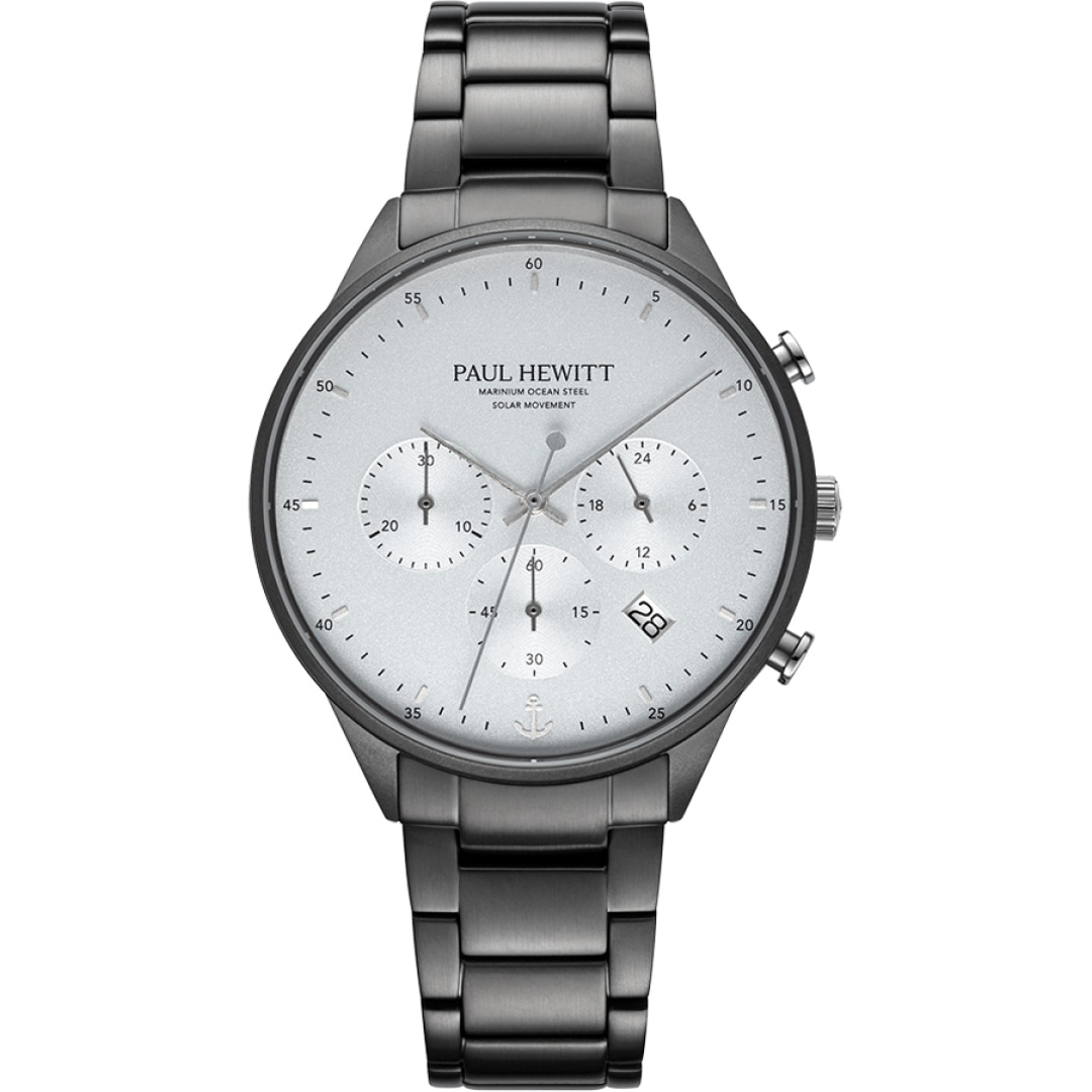 Paul Hewitt Chrono Marinium Ocean Steel Black Ø 42