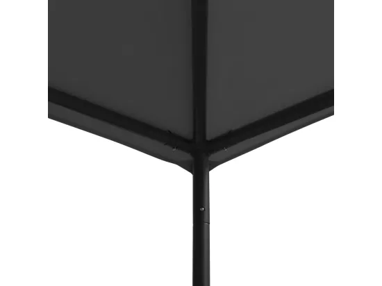 Belvédère 4x4x3 m Anthracite 180 g/m²