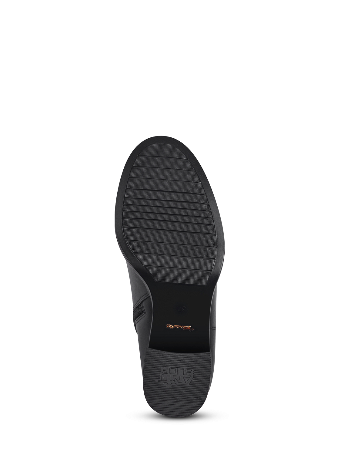 Tamaris Detailed Leather Bootie Black