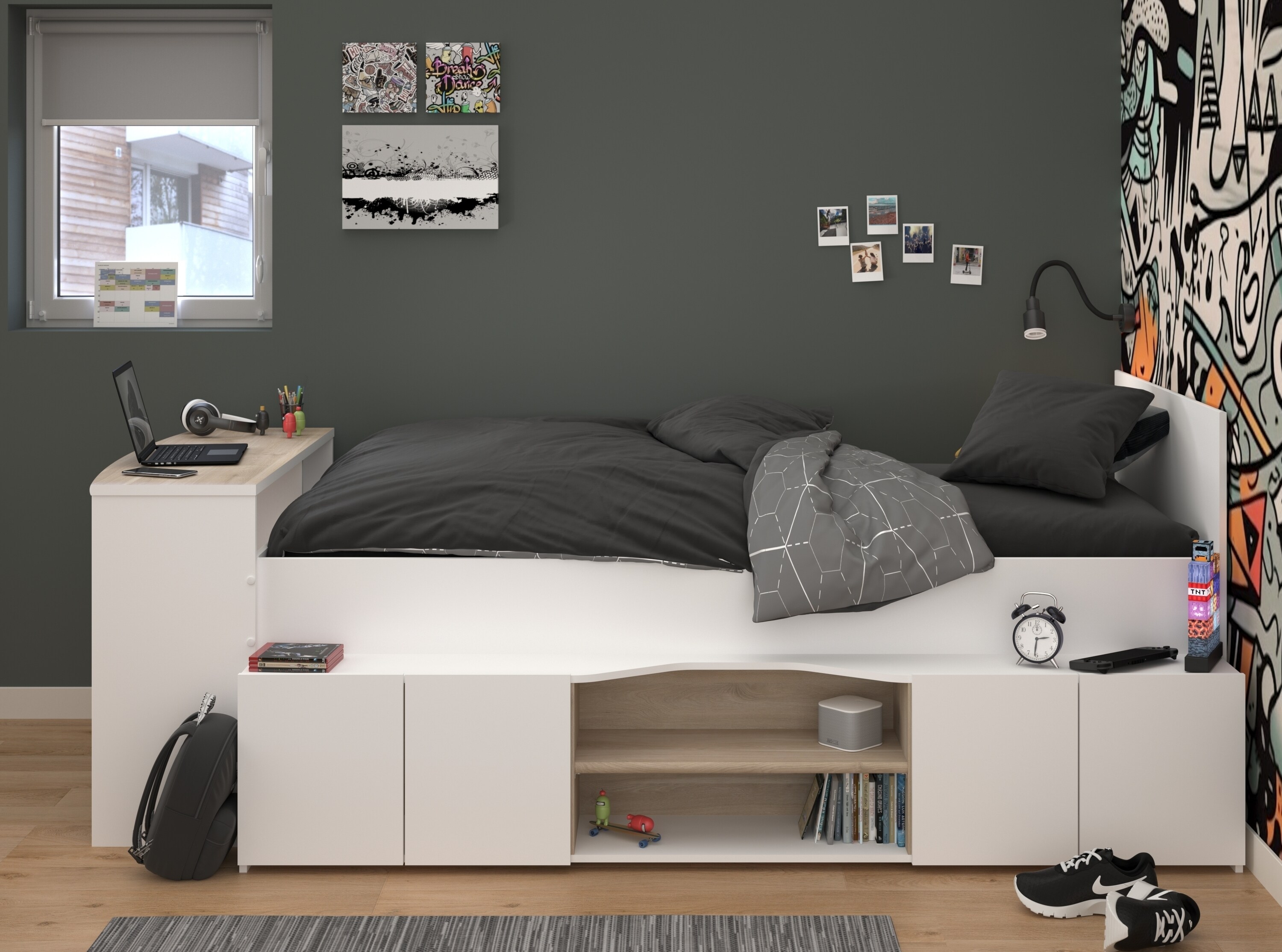 Parisot Halbhohes Hochbett 