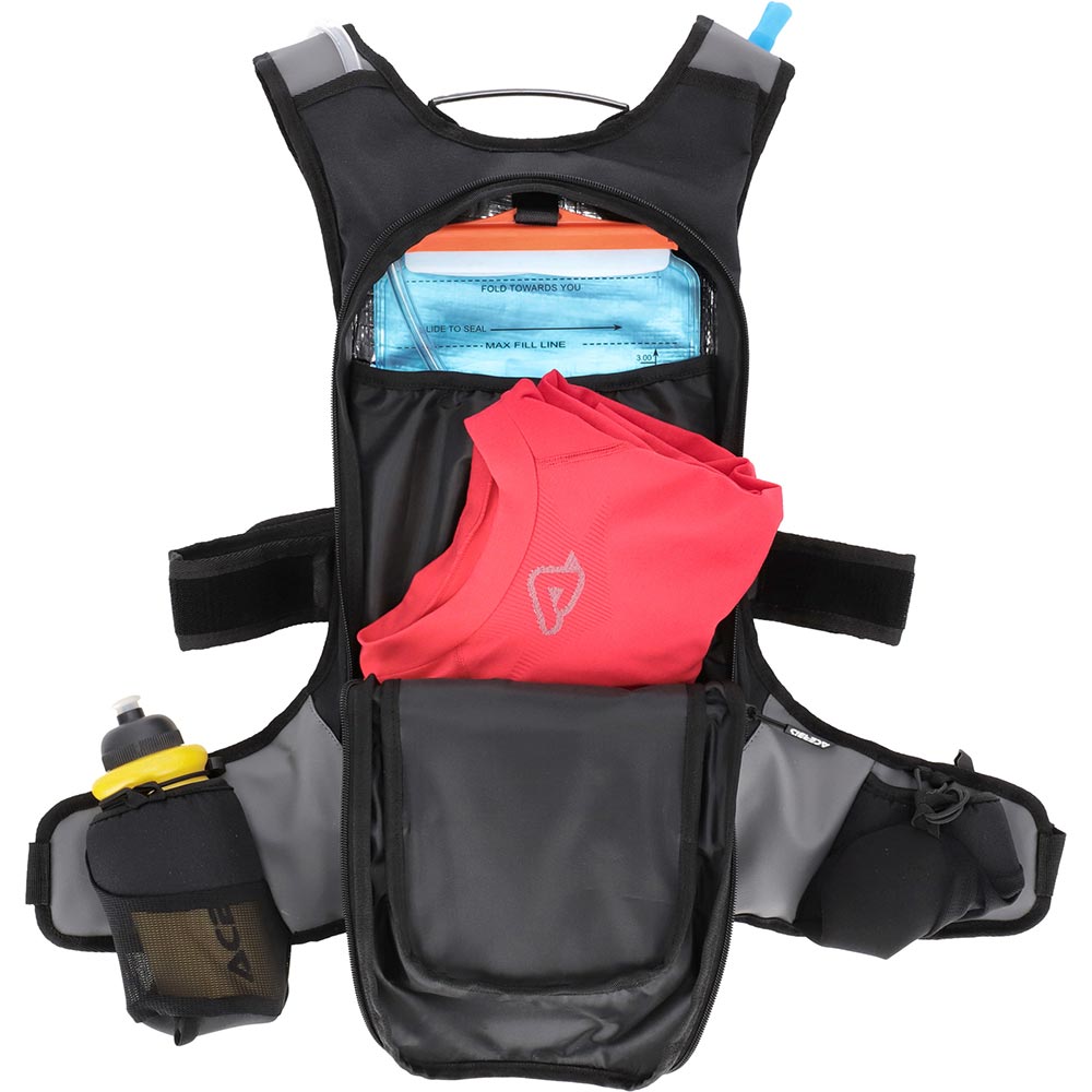 Acerbis - Poche à eau X-Storm Logo Noir / Gris / Jaune