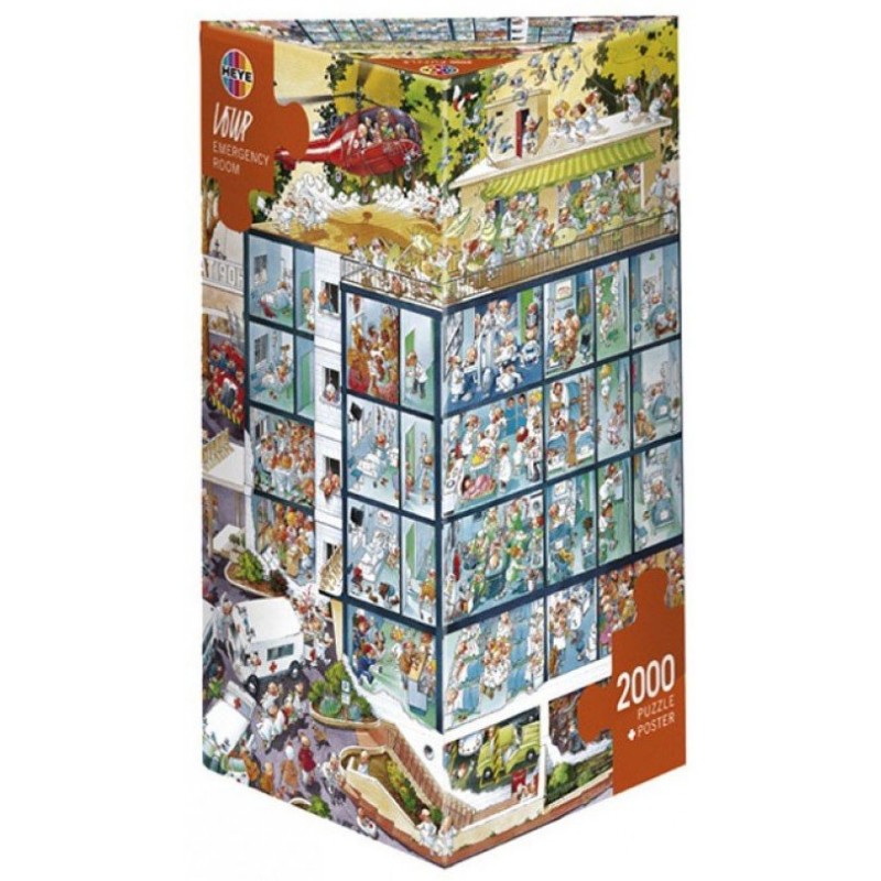 Puzzle 2000 pièces - Urgences