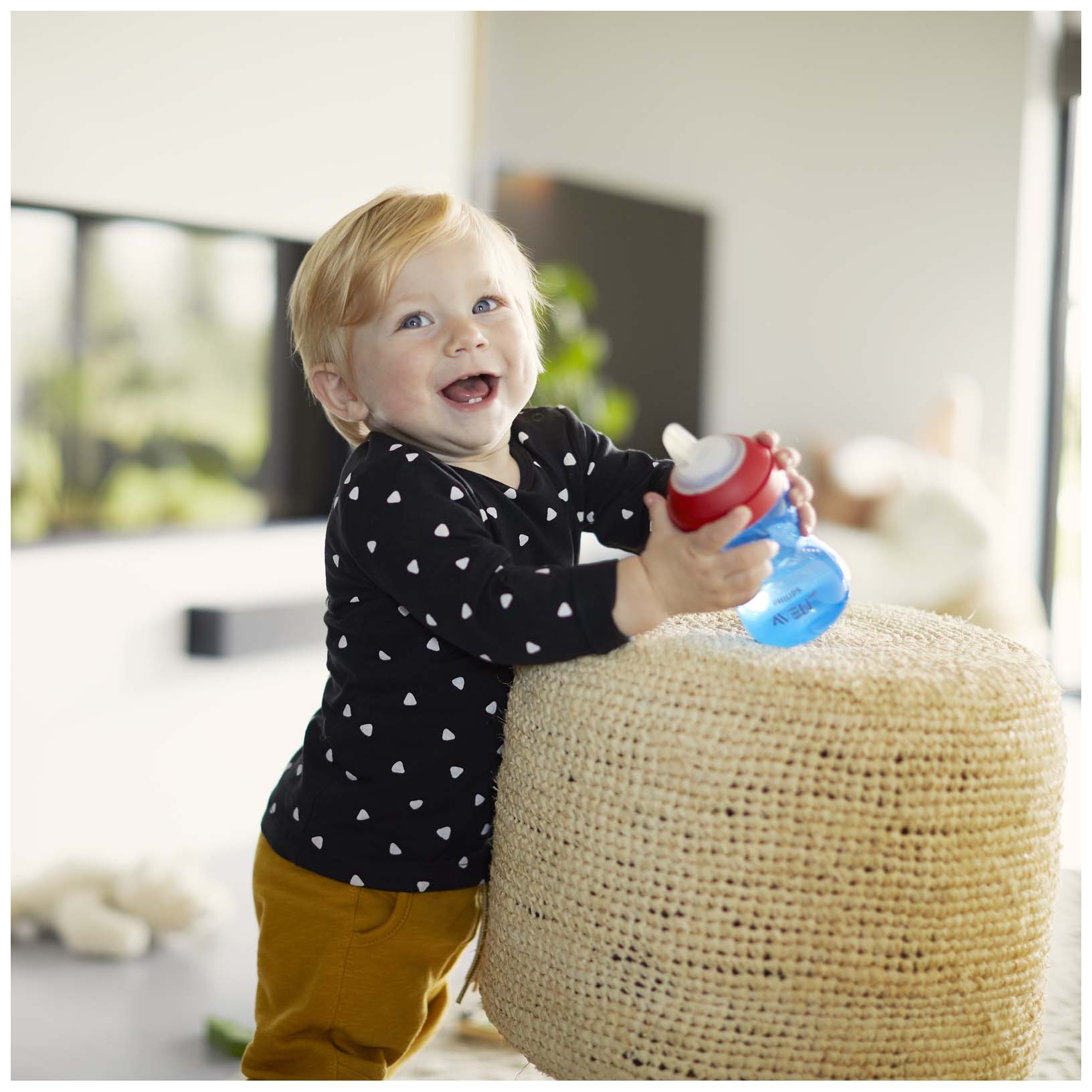 Philips Avent My Grippy zachte tuitbeker 300ml 9mnd+ blauw