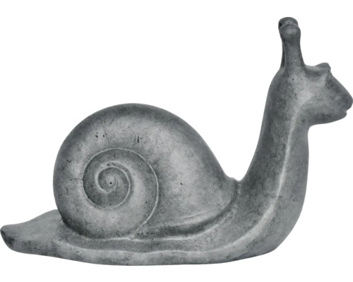 Tuinfiguur slak Lafiora 69 x 28 x 43 cm donkergrijs