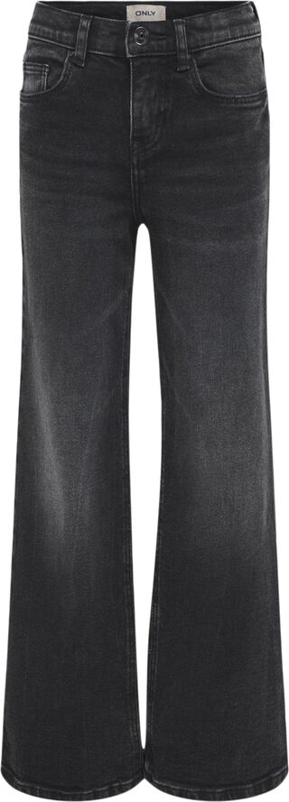 ONLY KOGJUICY LIFE WIDE LEG DNM DCC369 Washed black