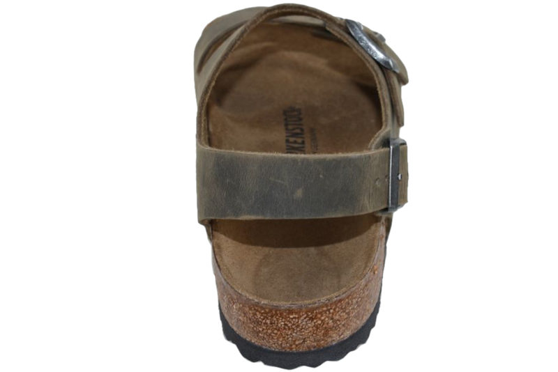 BIRKENSTOCK MILANO BS KHAKI SANDAL I OLIERET SKIND