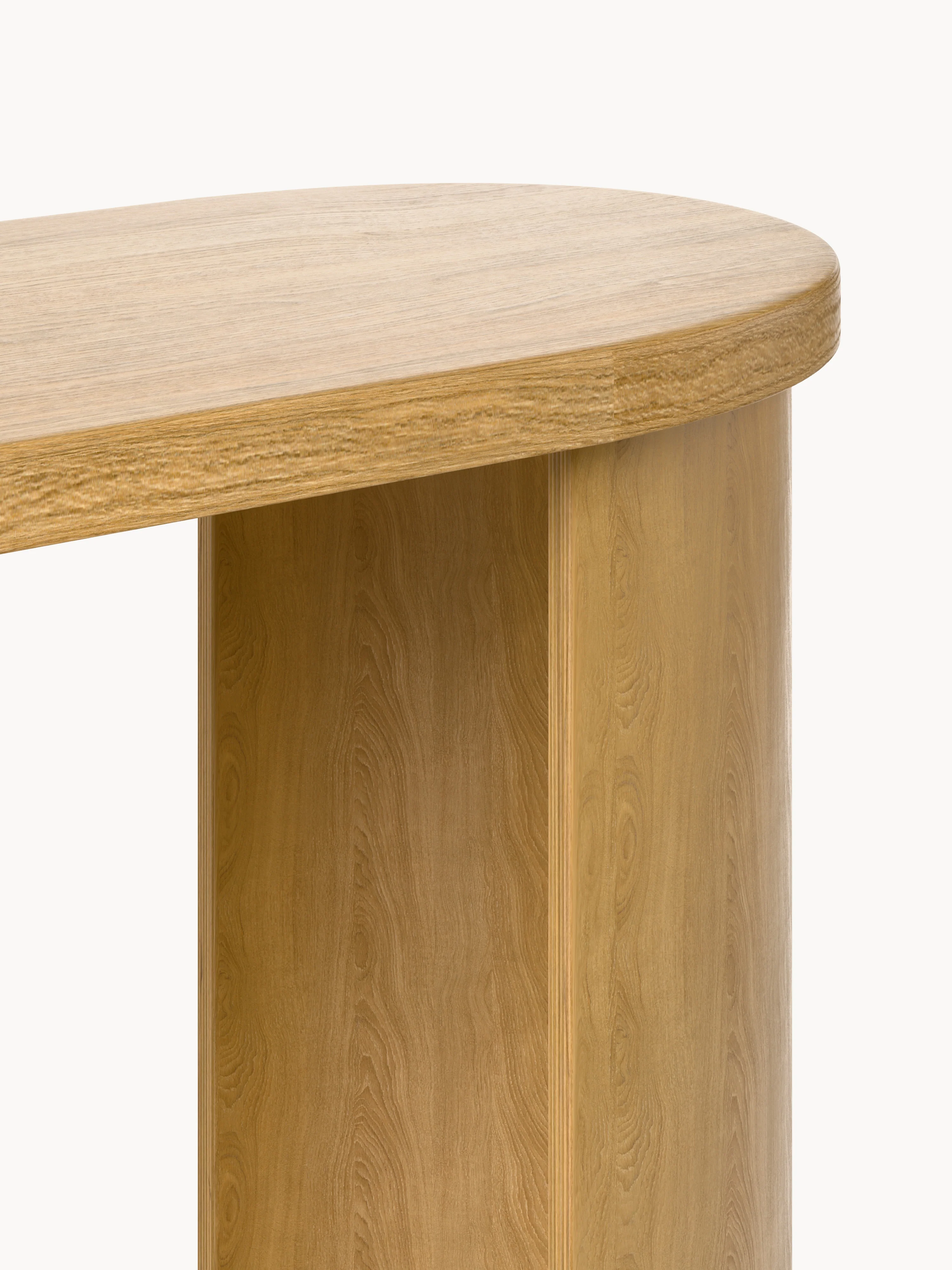 Houten wandtafel Inola