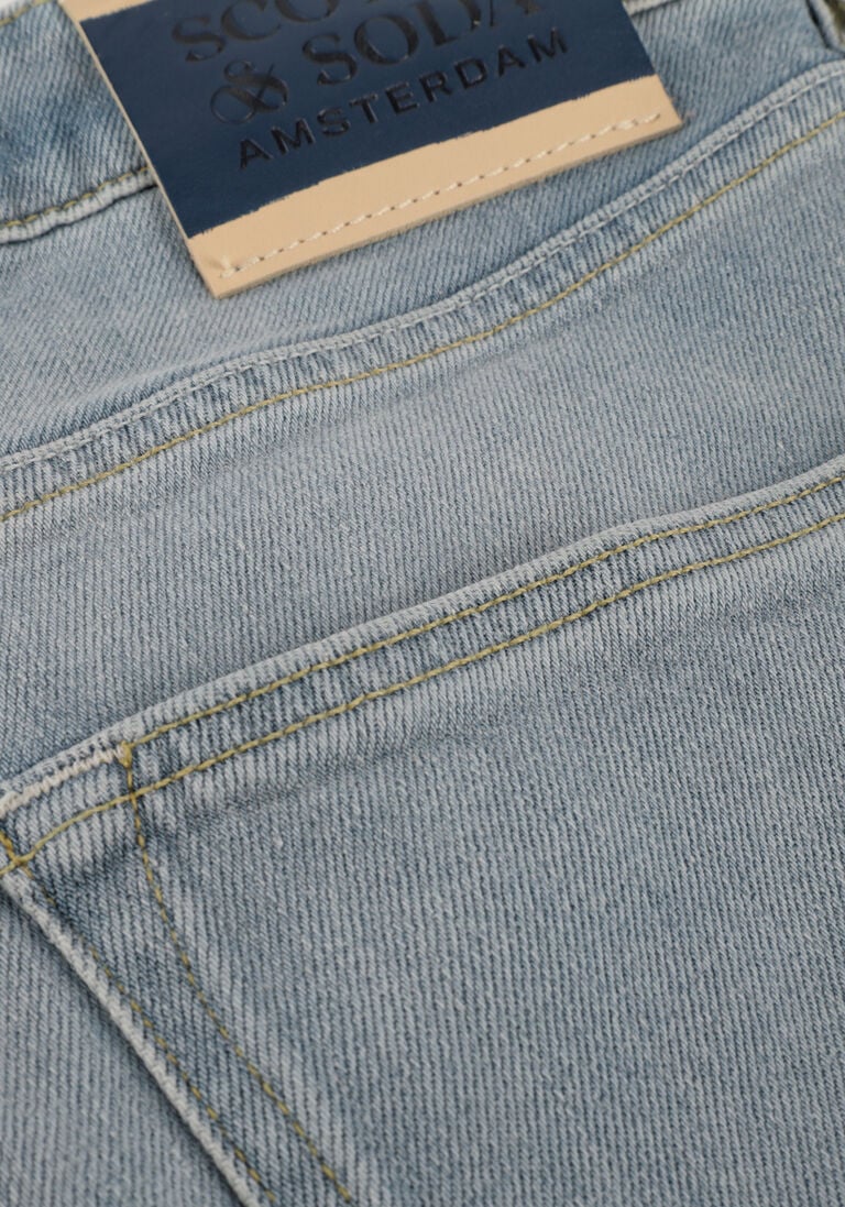 SCOTCH & SODA blauwe scotch & soda korte broek ralston short seasonal essentails - blue skies