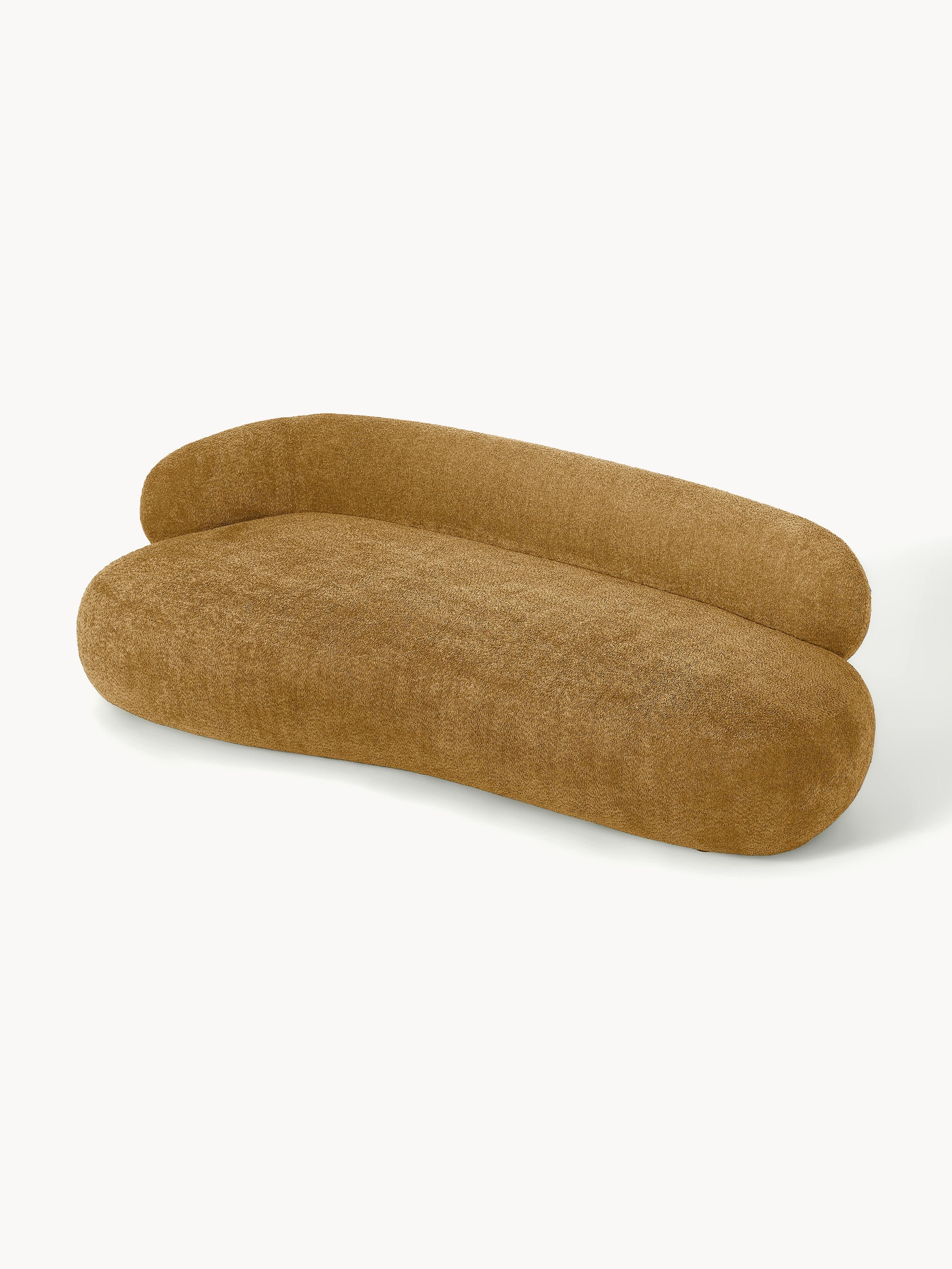 Bank Alba (3-zits) uit teddy bouclé