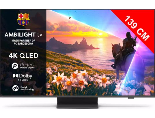 PHILIPS - TV QLED 4K 139 cm 55PUS8600/12