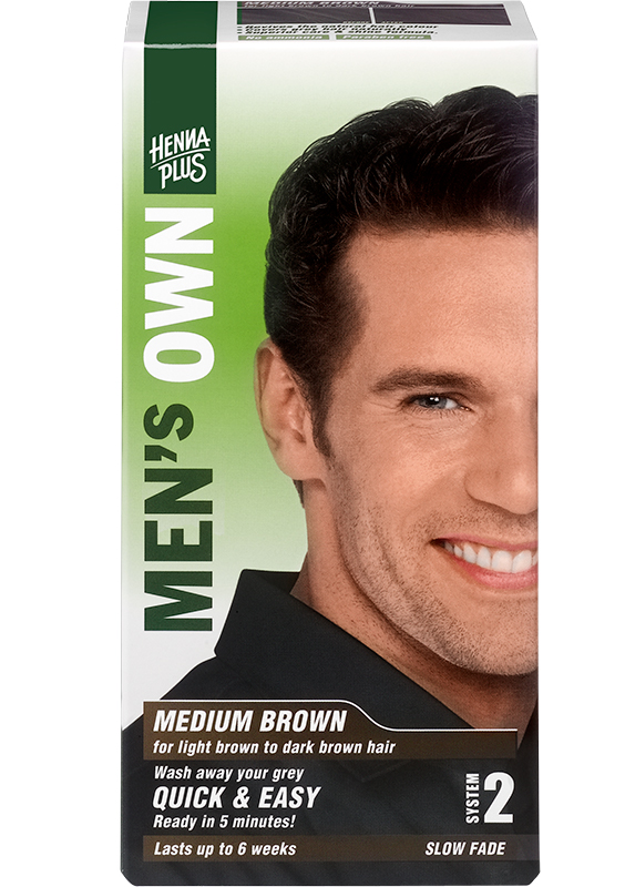 HENNA Mens Own Syst2<br>1 Stück, mittel-braun