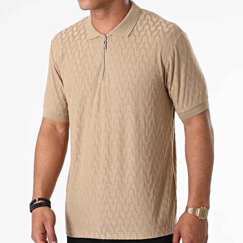 Polo Manches Courtes PL-08 Beige