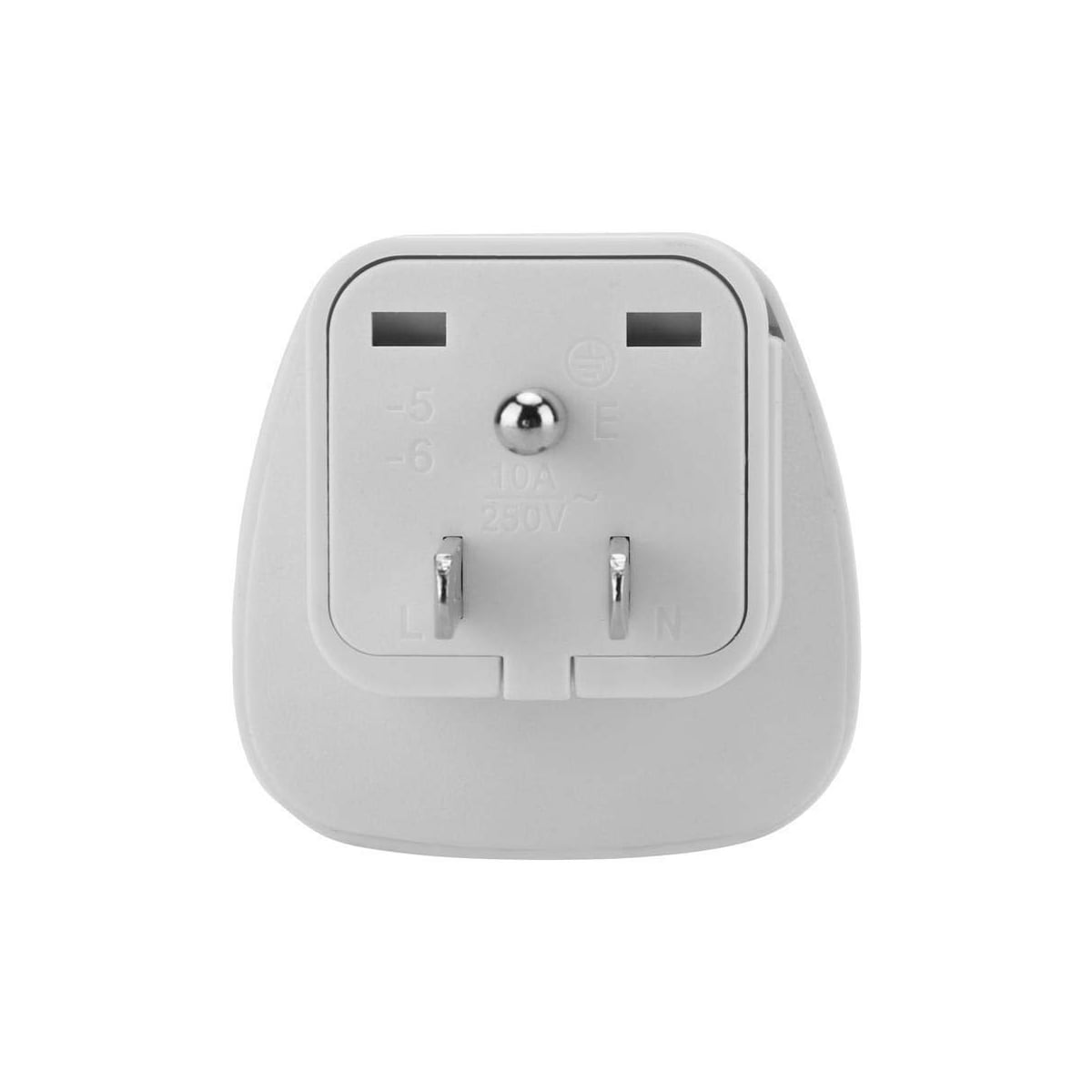 4x Socket Adapter Reise Plug Converter (type b til eu)