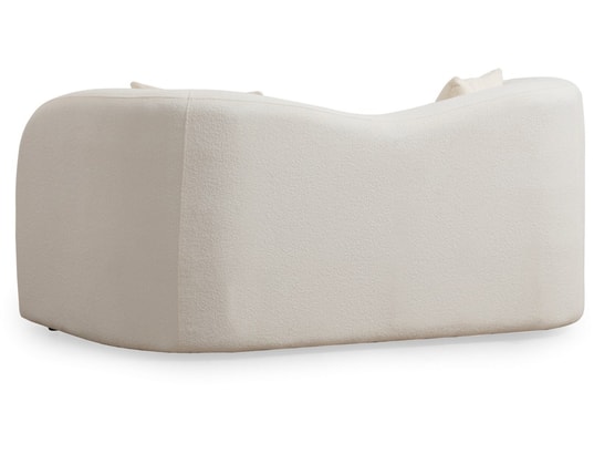 CONCEPT1 - Canapé tissu Asos 2 places Crème 170 x 76 x h75