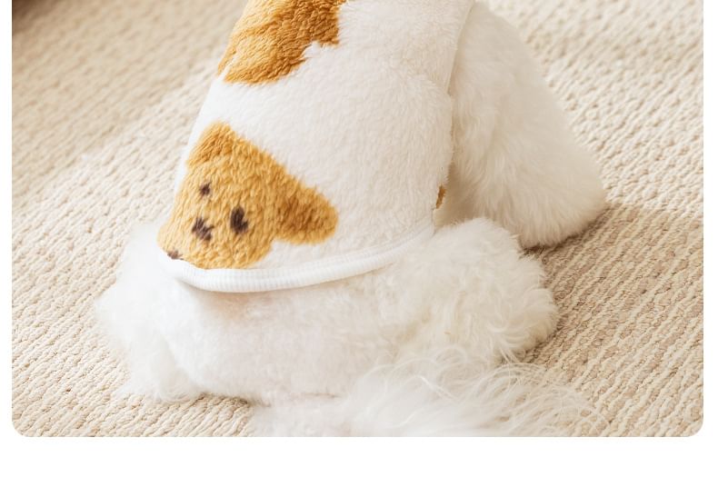Cissilli - Bear Chenille Pet Top