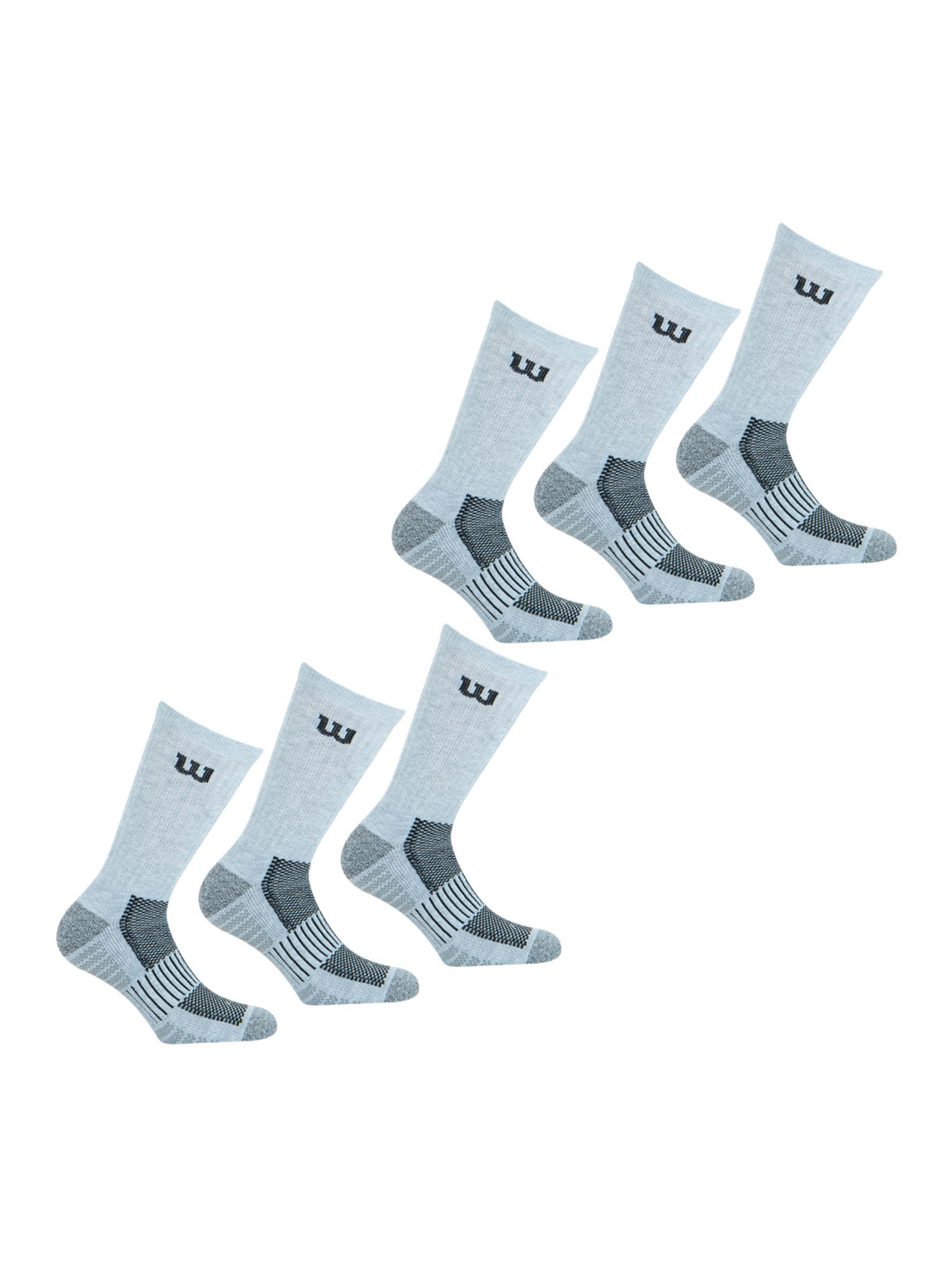 Lot de 6 paires de mi-chaussettes