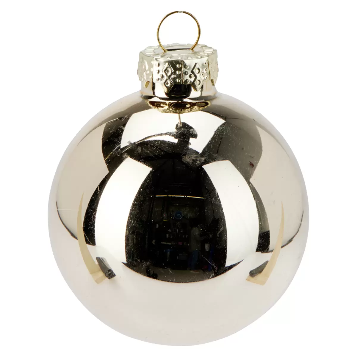 Weihnachtskugel-Set XMAS Champagner